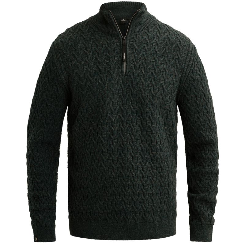 Vanguard Half zip collar wool blend Dark Sea VKW2609336
