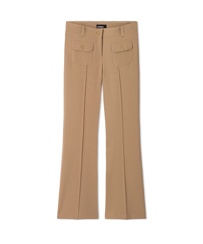 Cambio Farah pocket long burned caramel 6316046600