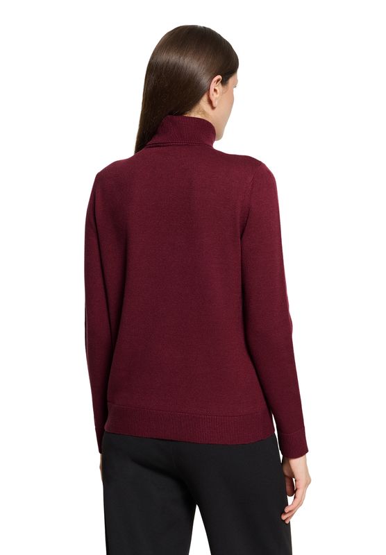 Betty Barclay Strickpullover Kurz 1/1 Arm Maroon Banner 55412907