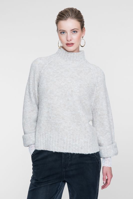 Geisha Pullover turtle Beige 64505-10