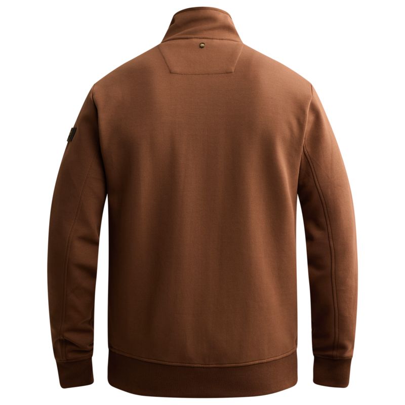 PME Legend Zip jacket interlock sweat Cappuccino PSW2609437