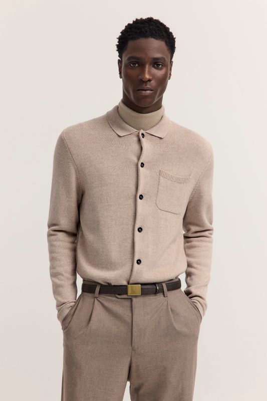Bugatti HERREN STRICKJACKE beige 25543F 7600