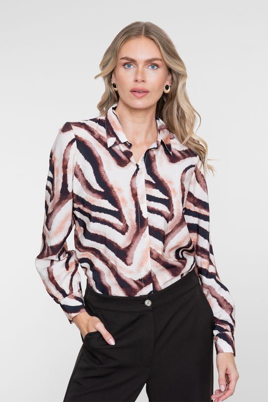Geisha blouse Beige 63659-20