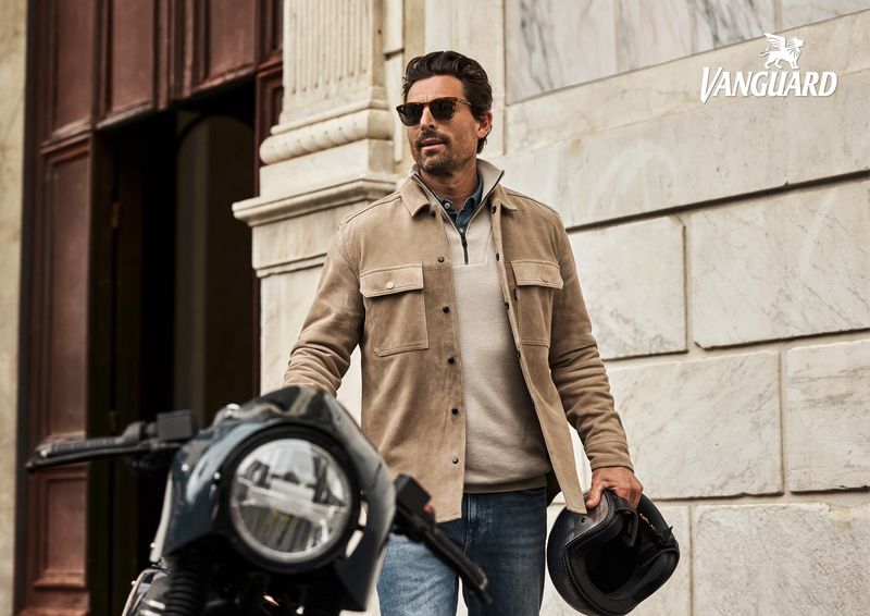 Vanguard Long sleeve shirt Suede Greige VSI2609235