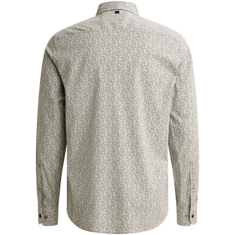 Vanguard Long sleeve shirt Print on poplin Cloud Dancer VSI2609225