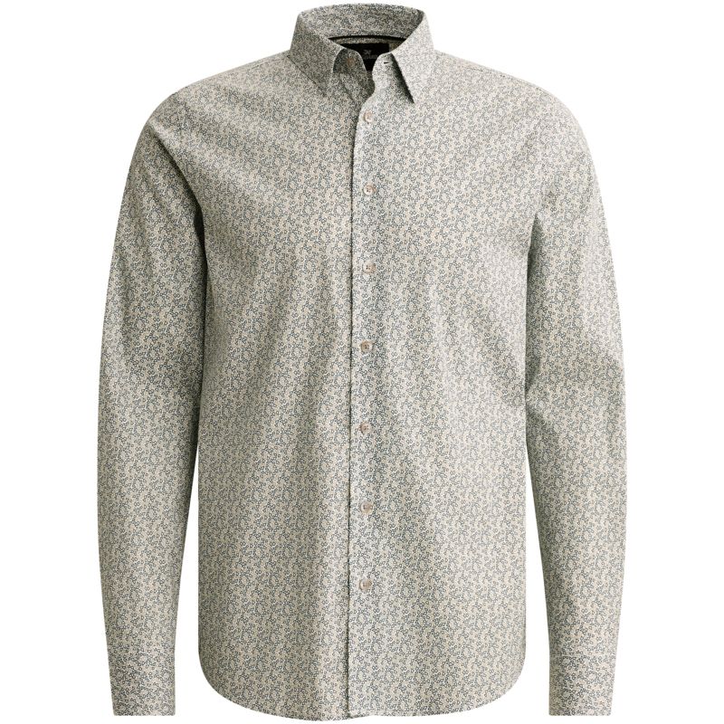 Vanguard Long sleeve shirt Print on poplin Cloud Dancer VSI2609225
