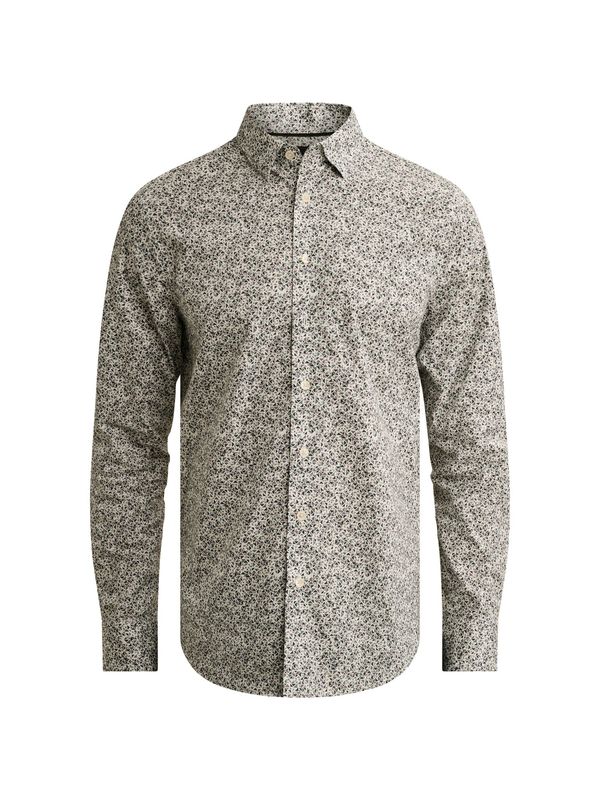 Vanguard Long sleeve shirt Print on poplin Cloud Dancer VSI2610253