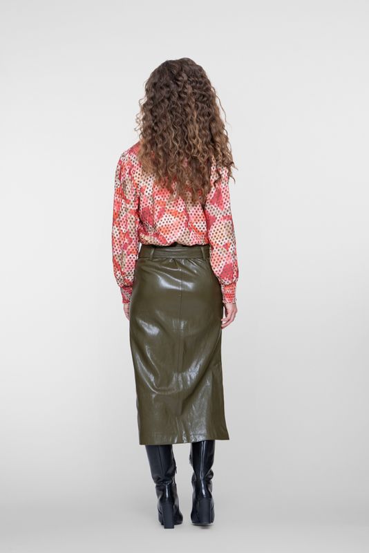 Geisha Skirt with belt moss 66842-19