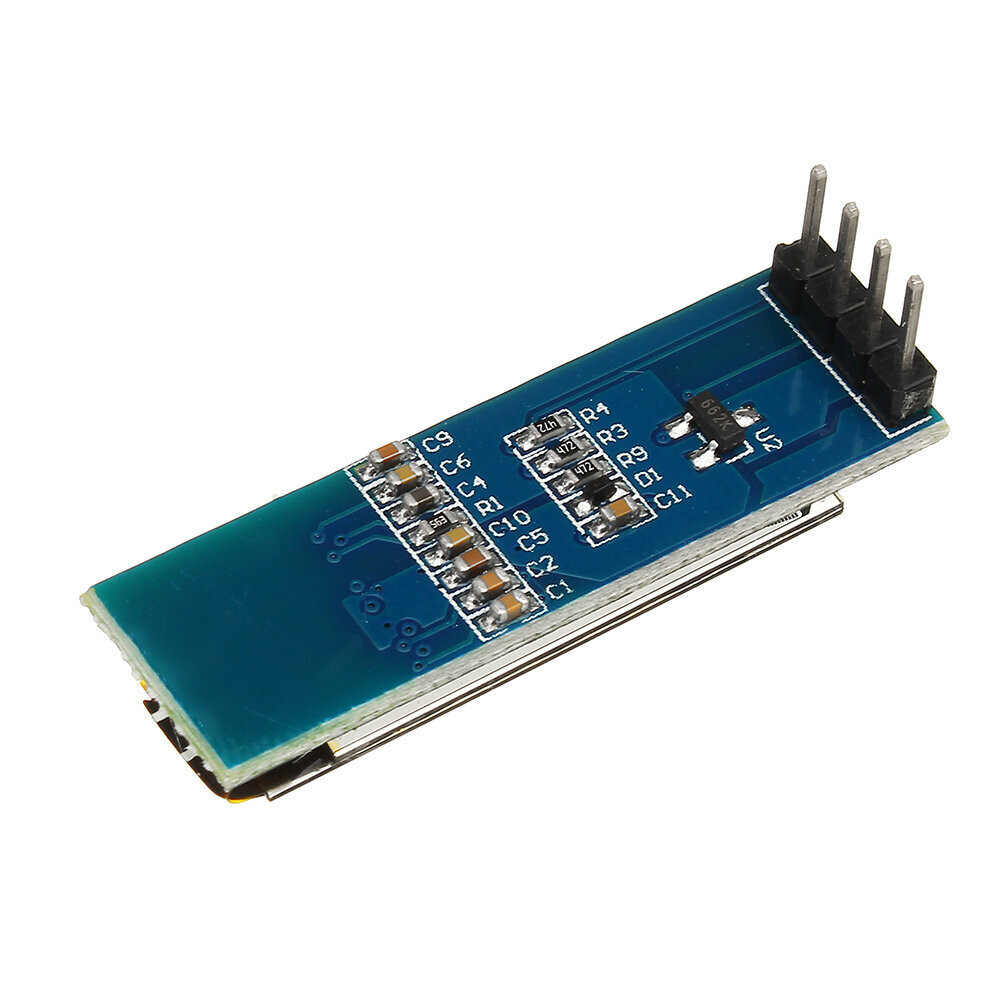 0.91 Inch 128*32 IIC I2C Blue OLED LCD Display DIY Module