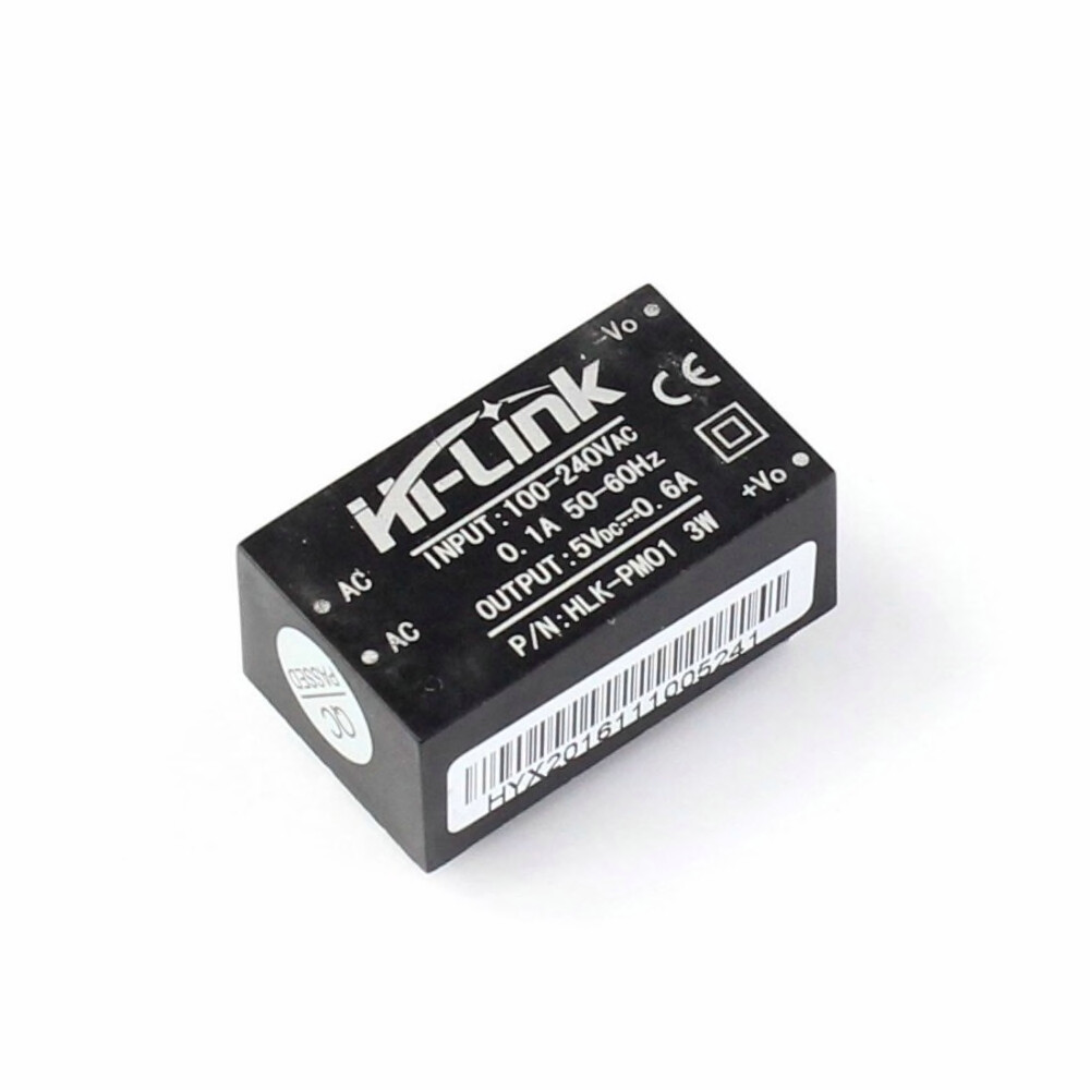 AC 90-265V to DC 5V 3W power supply module switching isolated smart home AC DC transformer HLK-PM01