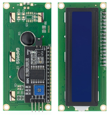 LCD1602 1602 LCD Module Blue Screen 16x2 Character LCD Display PCF8574T PCF8574 IIC I2C Interface 5V