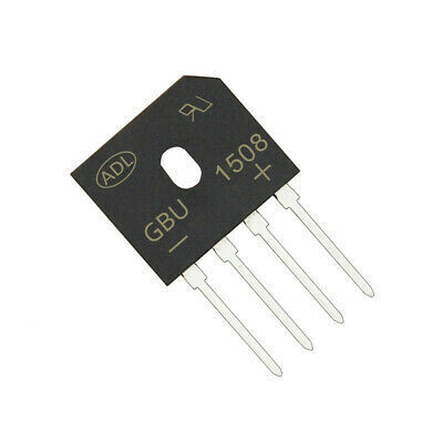 GBU1508 50-800V AC 15A Bridge