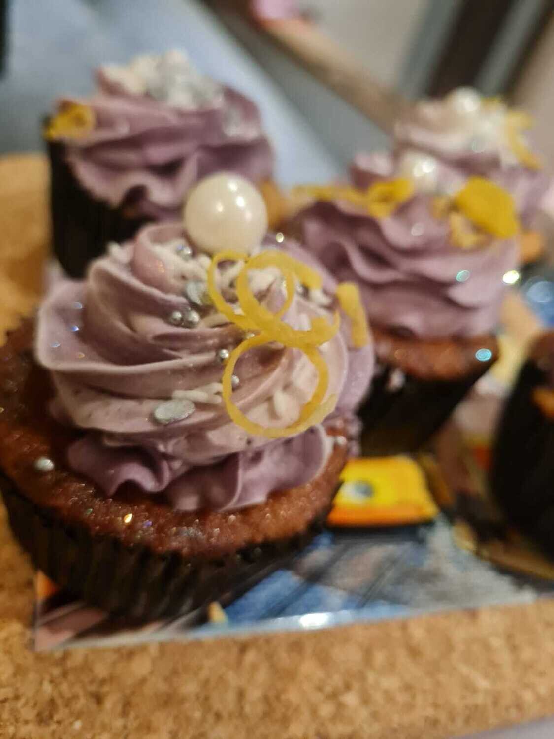 Blueberry lemon cupcakes