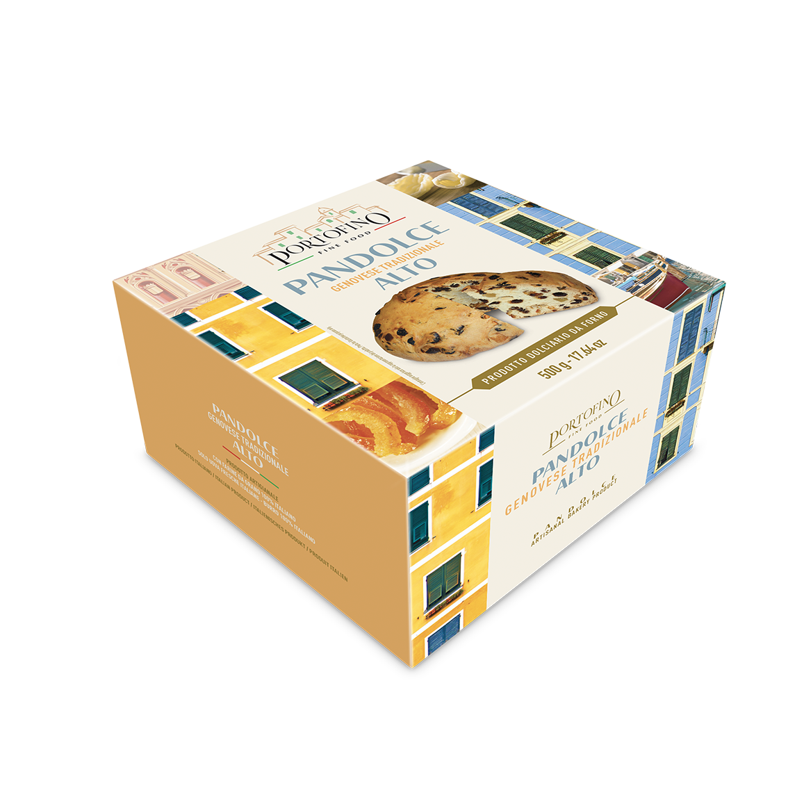 PANDOLCE GENOVESE TRADIZIONALE alto 500g