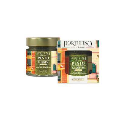 PESTO GENOVESE senza aglio - con basilico genovese DOP 100g