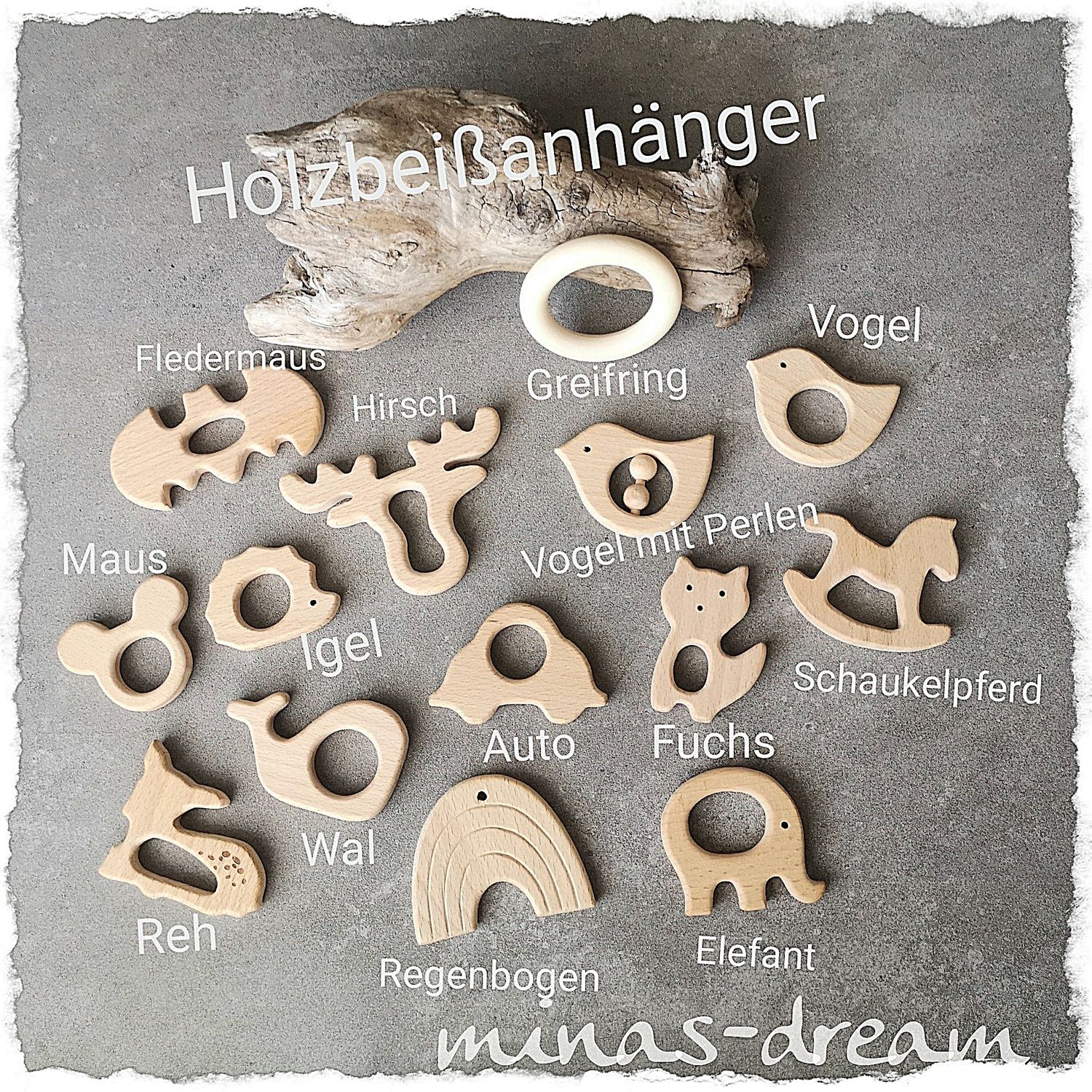 Beißanhänger Buche