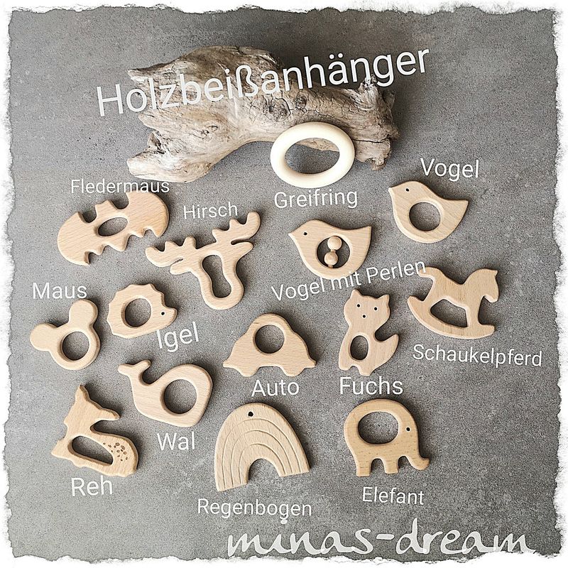 Beißanhänger Buche