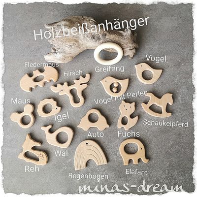 Beißanhänger Buche