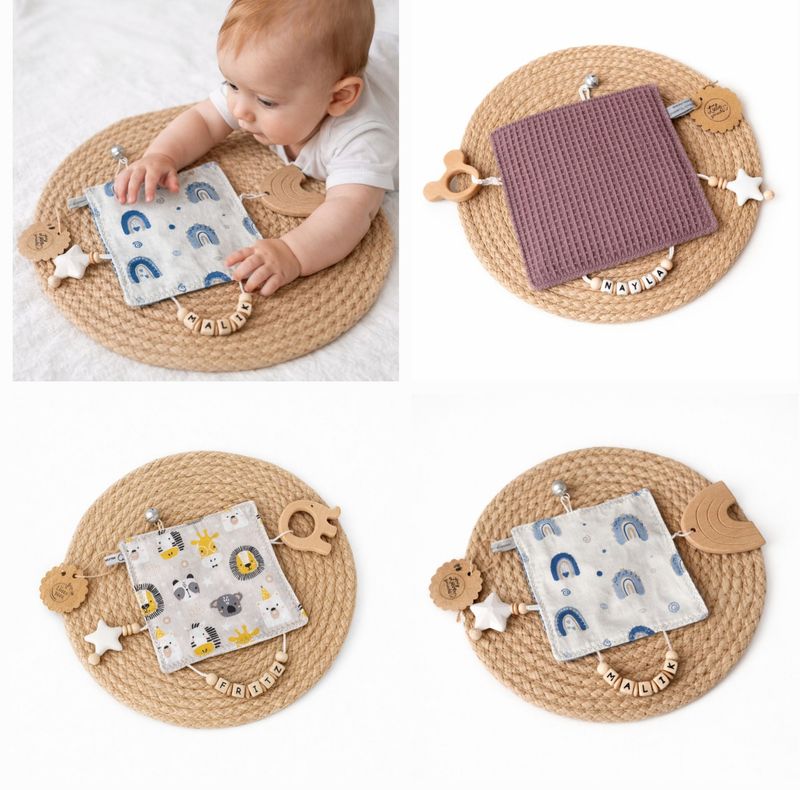 Sensoknistertuch, Fühltuch, Knistertuch personalisierbar & zusammenstellbar KLASSIKO Sensoknistertuch, Fühltuch, Knistertuch personalisierbar & zusammenstellbar KLASSIKO