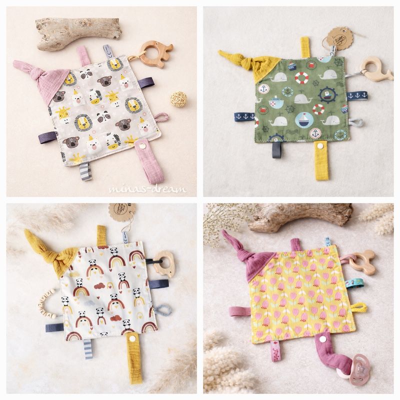 Sensoknistertuch | Knistertuch – personalisierbar & individuell zusammenstellbar KNOTILEIN Sensoknistertuch | Knistertuch – personalisierbar & individuell zusammenstellbar KNOTILEIN