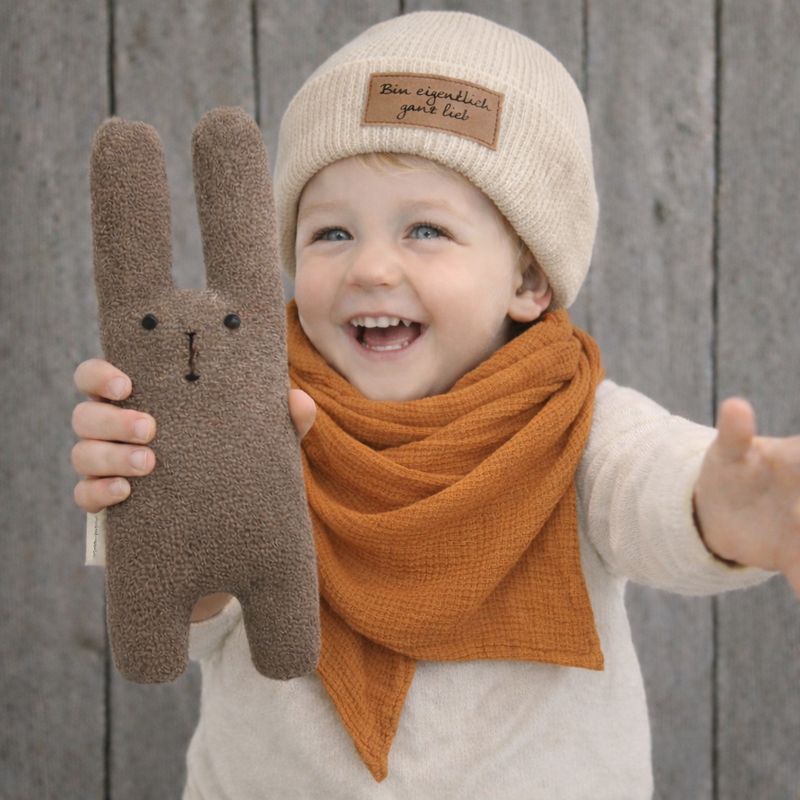 Kindermütze, Hipsterbeanie mit eigenem LABEL