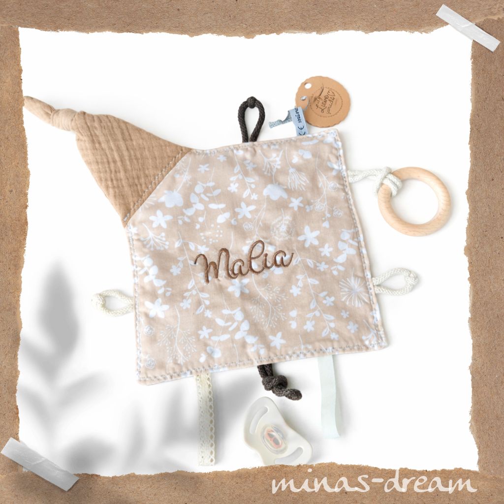 Sensoknistertuch, Fühltuch, Knistertuch mit Namen NATURA II