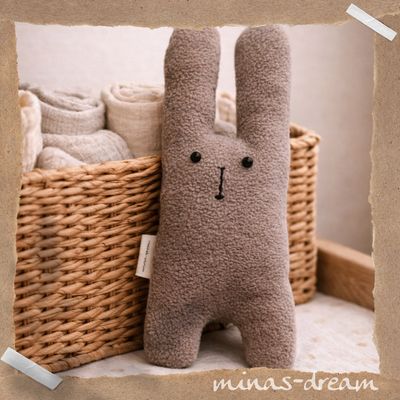 NEU ❤️ Oskar, der Kuschelhase, das Stofftier, ein Stoffhase personalisierbar