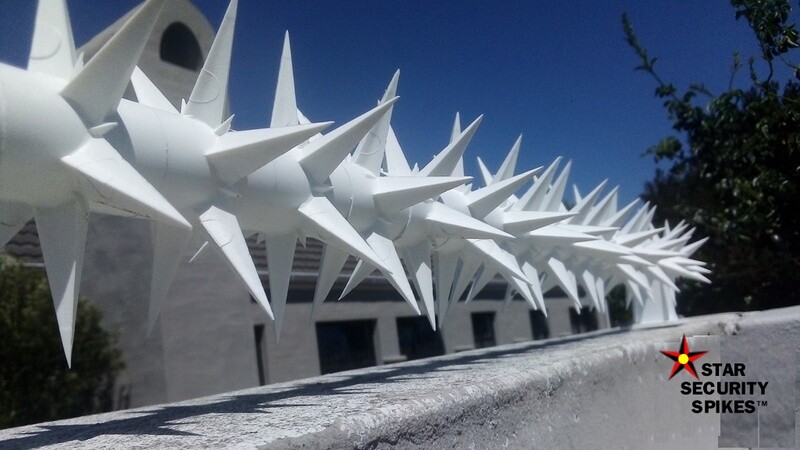 DIY Wall Spikes :10m Flat Wall Complete Kit White: Flat wall