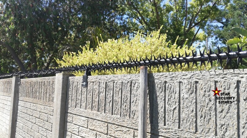 DIY Wall Spikes :5m Single Row DIY Kit: Concrete Walls
