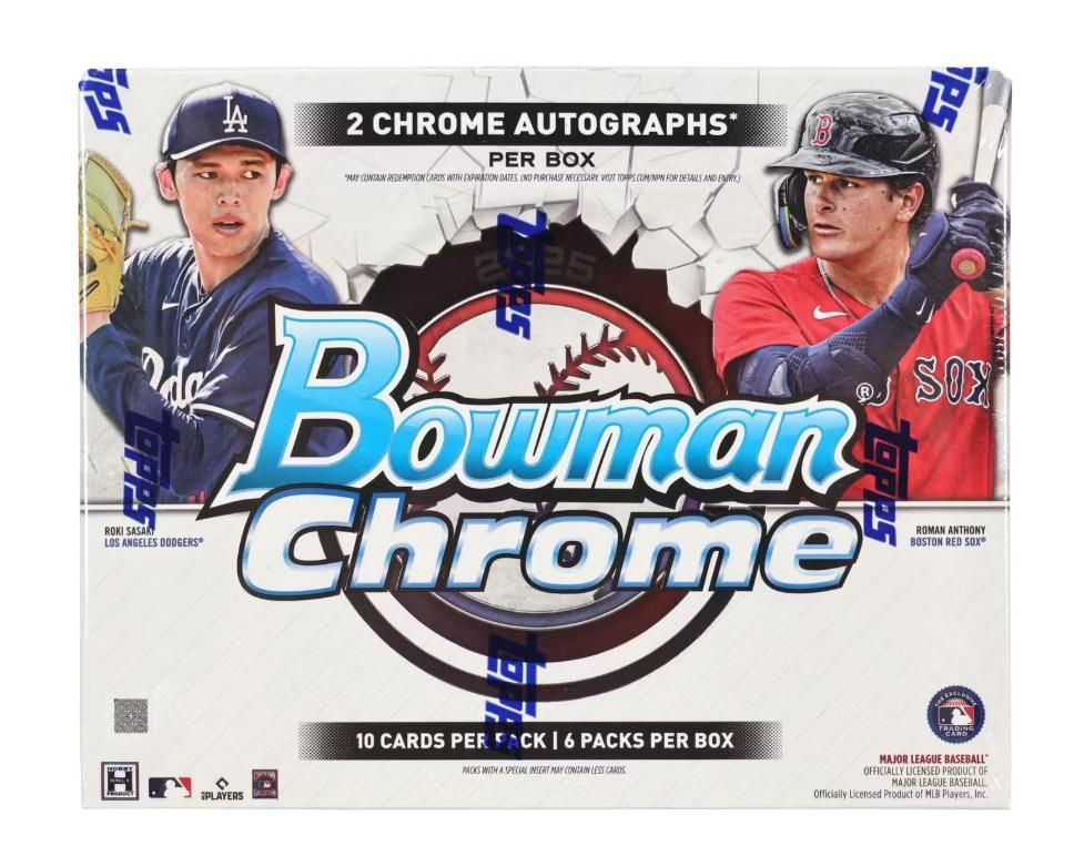 2024 Bowman Chrome Baseball Breaker Delight Box