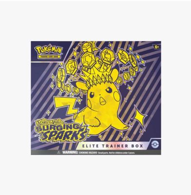 Pokemon Surging Sparks Elite Trainer Box