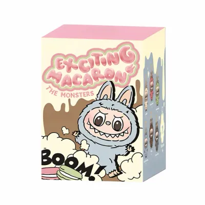 POP MART: THE MONSTERS Exciting Macaron Vinyl Face Blind Box