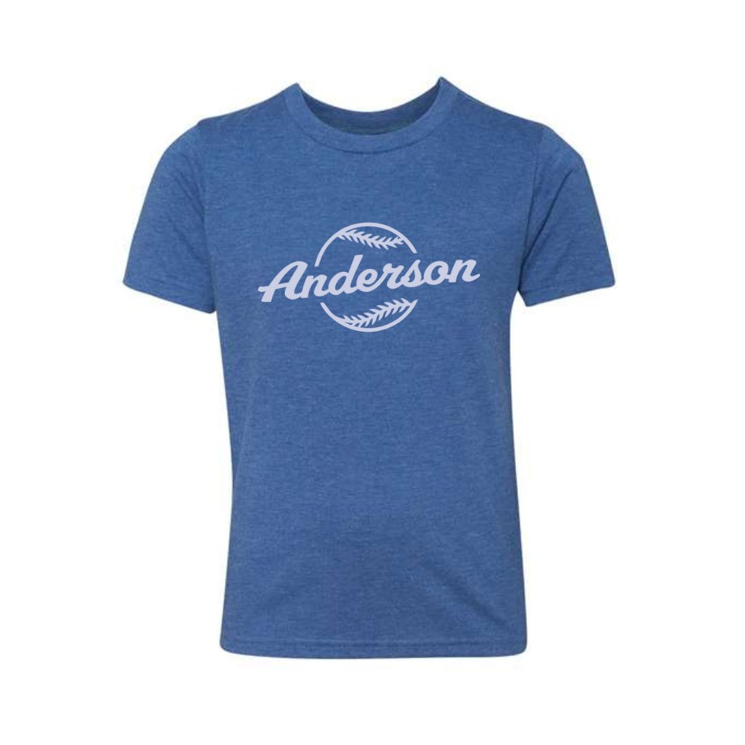 Youth Vintage Royal Blue T-Shirt