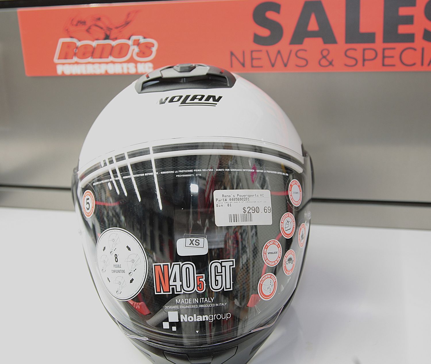 Can-Am Gt Crossover Helmet (DOT) XS -Blemished Can-Am Gt Crossover Helmet (DOT) XS -Blemished