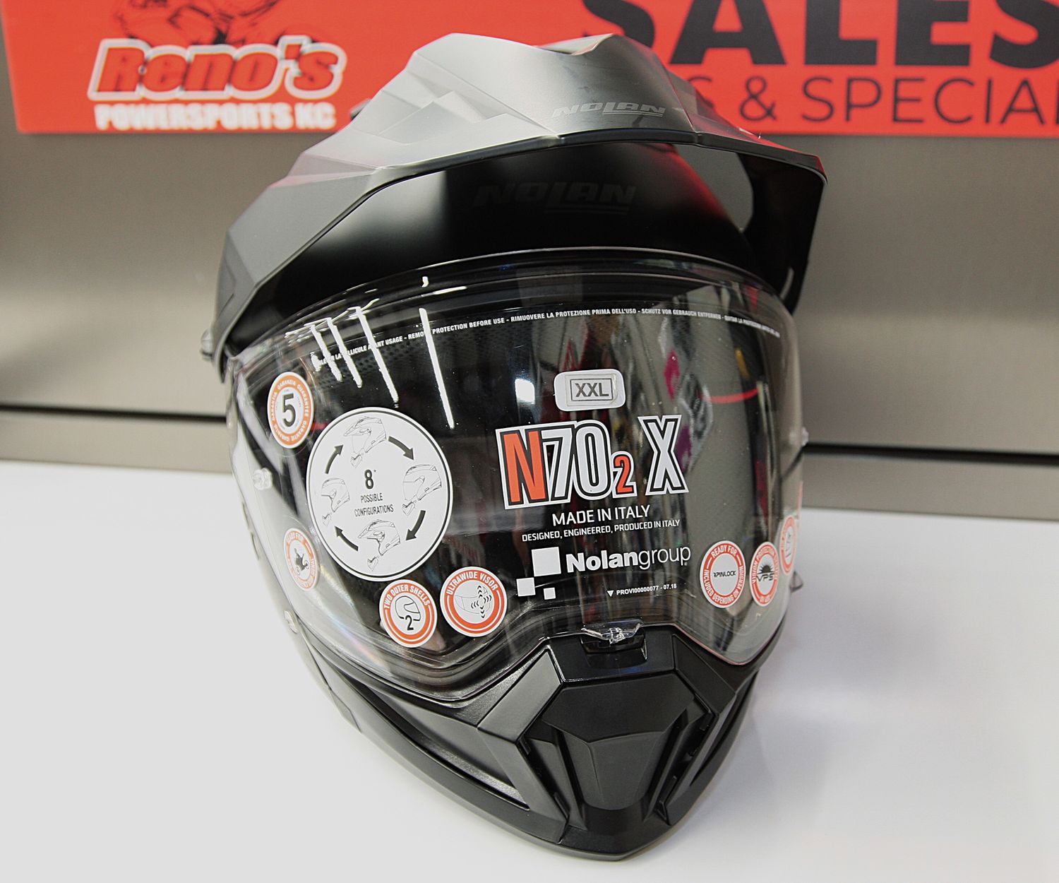 Can-Am N70-2-X Gt Crossover Helmet (DOT) 2XL Can-Am N70-2-X Gt Crossover Helmet (DOT) 2XL