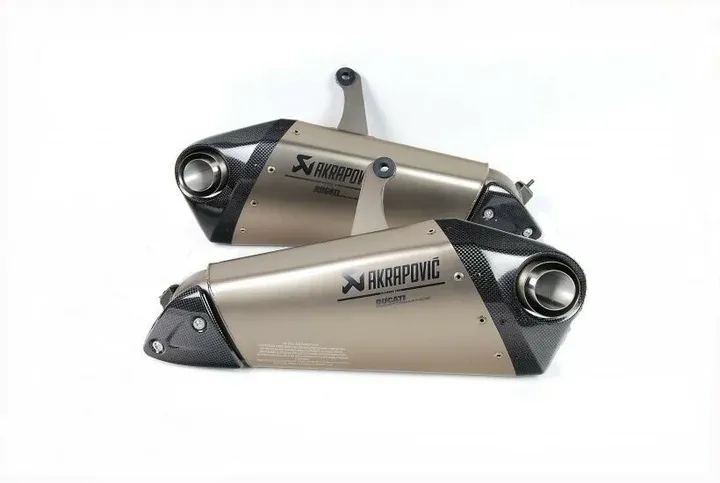 Akrapovič Titanium Racing Silencers- Panigale (See Fitment Chart)
