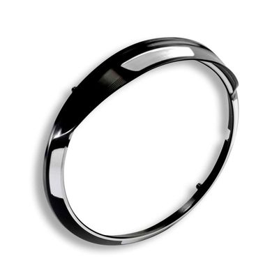 Scrambler Instrument Gauge Bezel -Machined Scrambler Instrument Gauge Bezel -Machined