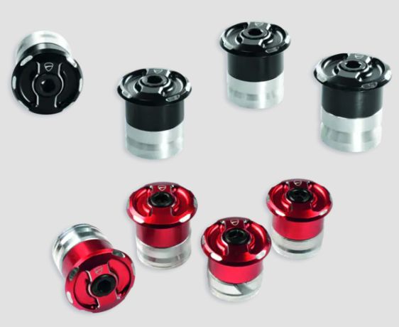 Multistrada 950 Frame Plugs --Red Only