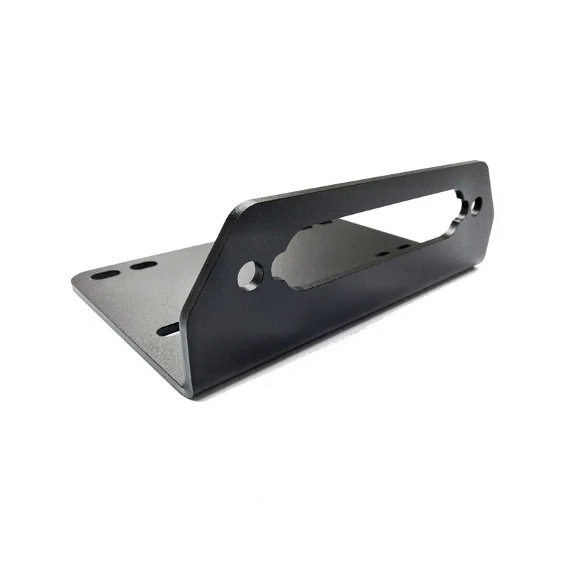 Universal Fairlead Winch Plate (Black) Universal Fairlead Winch Plate (Black)