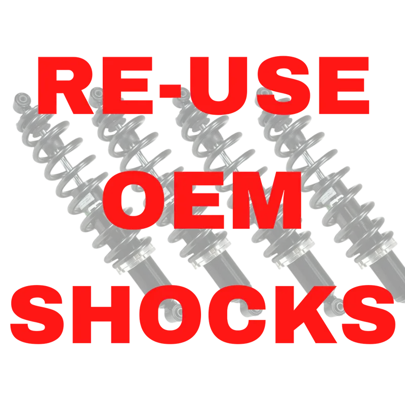 Defender Long Travel - OEM Shock Relocation Kit