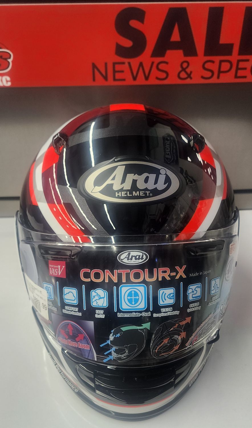 Arai Contour-X Snake (Size XL)