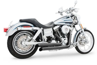 Freedom Performance Exhaust Declaration Turn Out for Dyna &#39;06-17 - Black