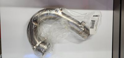 FMF MegaBomb Header with Midpipe--Titanium