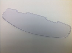 Pinlock Sai Max Brow Clear Pinlock Sai Max Brow Clear