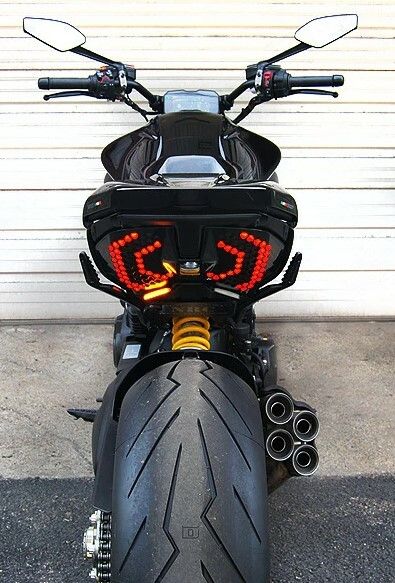 New Rage Cycles Fender Eliminator Ducati- Diavel