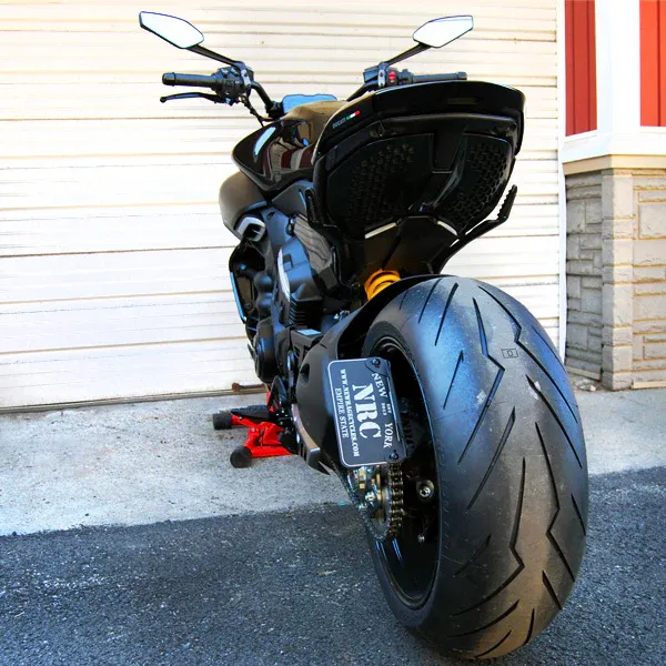New Rage Cycles Side Mount License Plate -Diavel