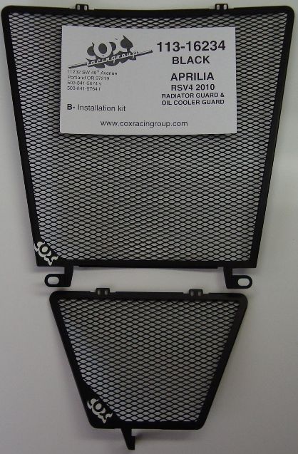 Cox RacingGroup Radiator &amp; Oil Guard Kit - RSV4 2010-2016