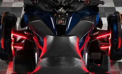 TricLED-Dual Color REAR FACING A-Arm Running Light Strips w/ Blinker F3/RT 2019+ w/ 1:4 Expansion Kit TricLED-Dual Color REAR FACING A-Arm Running Light Strips w/ Blinker F3/RT 2019+ w/ 1:4 Expansion Kit