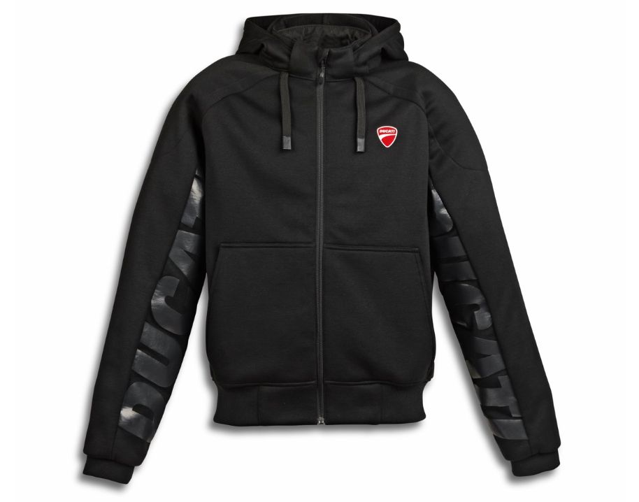 Ducati Jargon Armored Sweatshirt by Alpinestars, Size LARGE