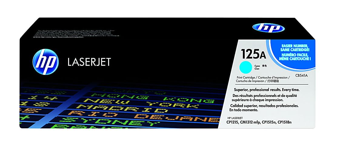 125A Cyan Toner For Hp Cp1215 Printers